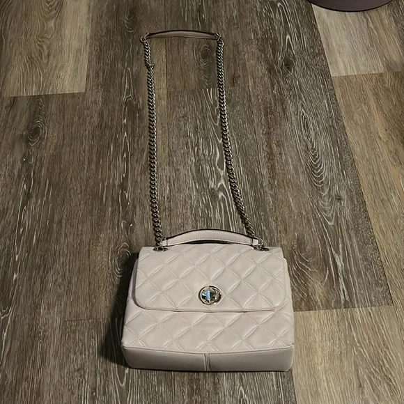 Kate Spade Pink Quilted Chain Adjustable Shoulder Bag - Picture 9 of 9